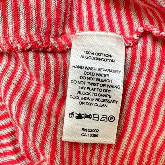 SzSm / DKNY Striped Tank with Ruffles - Picture 10 of 13